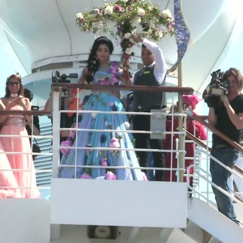 Mariage sur l’eau