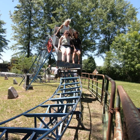 Un parc d’attraction dans mon jardin