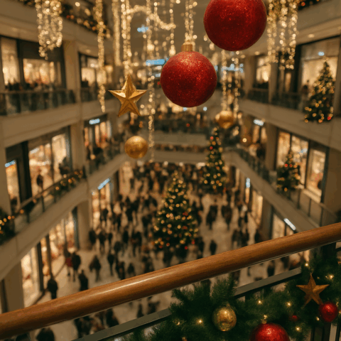 Shopping XXL : les centres commerciaux révolutionnent Noël